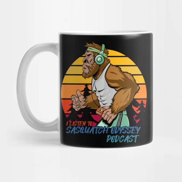 Sasquatch Odyssey - I Listen Graphic Design by Paranormal World Productions Studio